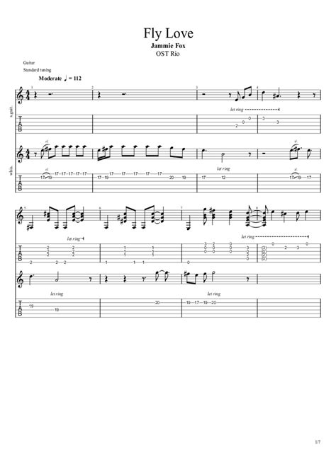 fly love guitar tabs|fly love final chord.